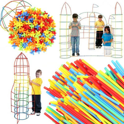 Set konstruktues Blocks Straws 22408, 408 pjesë, lodër ndërtimi, shumëngjyrësh