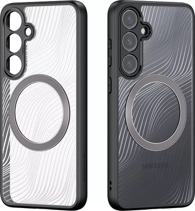 Mbrojtëse telefoni Dux Ducis Aimo për Samsung Galaxy S24 Plus, MagSafe, e tejdukshme, e zezë
