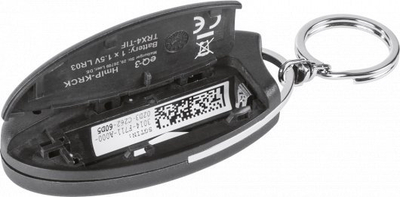 Telekomandë HomeMatic IP Key Fob Remote Control Access, për sistem sigurie, wireless, e zezë