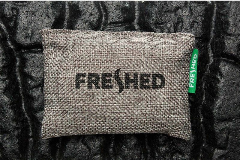 Qese freskuese për këpucë Freshed Eco, kundër aromave, gri