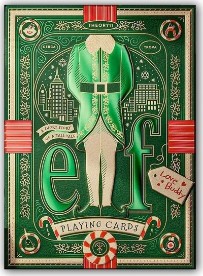 Letra loje Theory11 Elf, poker standard, version i mirë, jeshile