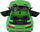 Електричен автомобил за деца Мерцедес Бенз AMG GT R, 4x4, 2 седишта, зелена со сјај