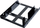Set montimi Ultron 377215, 115 x 100 x 24 mm, për mur, gri