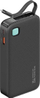 Powerbank Usams US CD225, 10000 mAh, PD 20W, me kabëll Lightning tërheqës, i zi