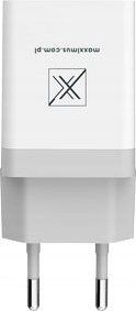 Karikues rrjeti Maxximus Handy, 5W 1A, micro USB, i bardhë