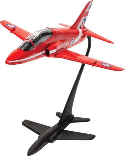 Set modelimi Airfix Red Arrows Hawk Starter Set, avion lodër, shumëngjyrësh