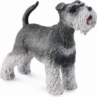 Фигурина Collecta Шнауцер, едукативна играчка, шарена