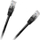 Kabllo rrjeti Rebel Patchcord UTP CAT6, RJ45, 1m, e zezë