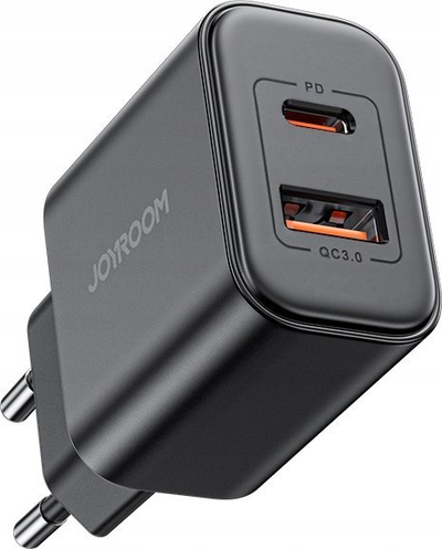 Karikues muri Joyroom JR-TCF05, 20W PD QC, me kabllo USB-C 1m, i zi