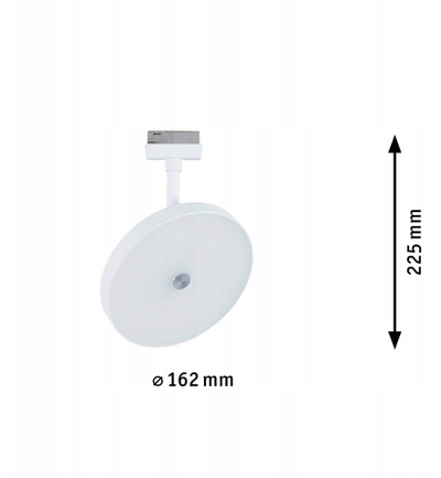 Spot LED Paulmann URail Hildor Litov, 15W, 3000K, i bardhë