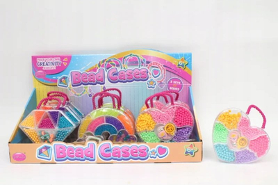 Set rruazash Hipo Bead Cases, 3 kuti, ngjyra nga më të ndryshmet
