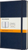 Fletore Moleskine Medium Ruled, kapak i fortë, blu safir