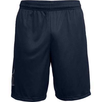 Pantallona të shkurtra sportive Under Armour Tech Graphic M 1306443-409, poliestër, tharje e shpejtë, blu navy