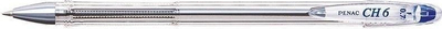 Stilolaps xheli Penac CH6, 0.7mm, set me 12 copë, blu