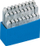 Set stampash me shkronja Beta Tools 10105000, 5mm, çelik, gri
