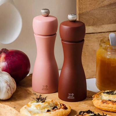 Set mulli për kripë dhe piper Peugeot Tahiti Duo, 6", USelect, nuanca kafe