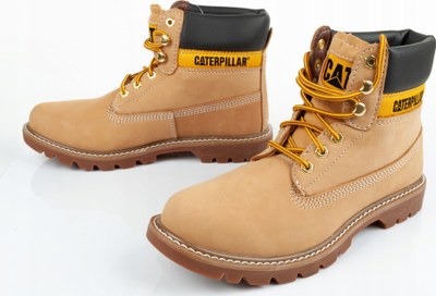 Çizme Caterpillar Colorado 2.0, lëkurë, shollë gome, kafe