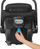 Ulëse makine për bebe Baby Jogger City Go i-Size, 0-13 kg, sistem sigurie 3 pika, e zezë