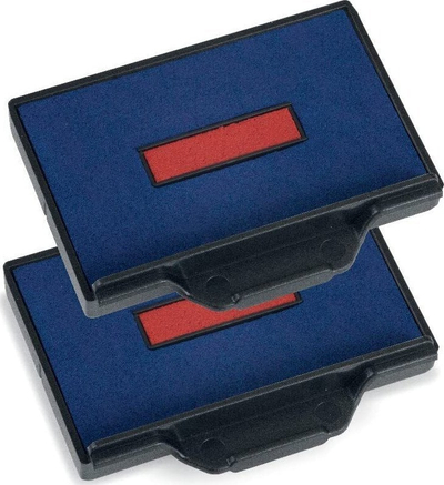 Jastëk boje Trodat 6/56/2, set 2 copë, dyngjyrësh kuqe blu, për Professional 5460 5460L 5465