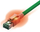 Kabllo rrjeti SaCon Cat 6A, S FTP, 7m, jeshile