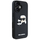 Kapak telefoni Karl Lagerfeld HC 3D Rubber Double Heads, për iPhone 16 6.1", TPU, i zi