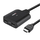 Ndarës HDMI Lindy 2 porta, 4K 60Hz, HDR, i zi