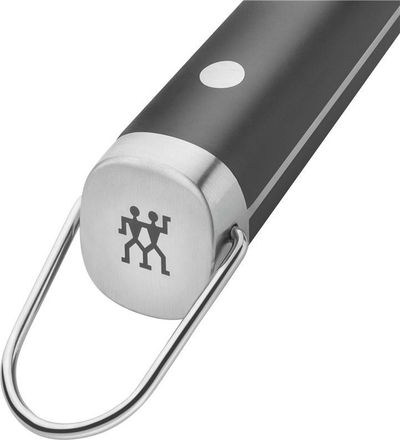 Pirun mishi Zwilling BBQ Plus për skarë, çelik inox, ngjyrë argjendtë