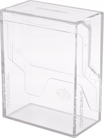Kuti letra Gamegenic Bastion 50+, plastike transparente, për 50+ letra, e tejdukshme