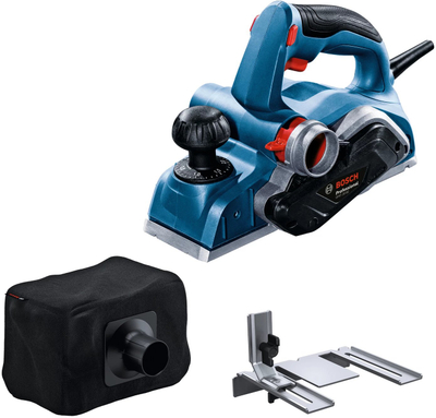 Rrafshues elektrik Bosch GHO 20-82, 700W, gjerësi 82 mm, blu
