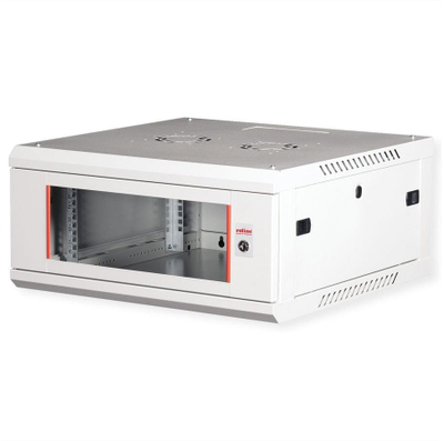Kabinet muri ROLINE Basic Plus 19", 4U, 600x600mm, gri