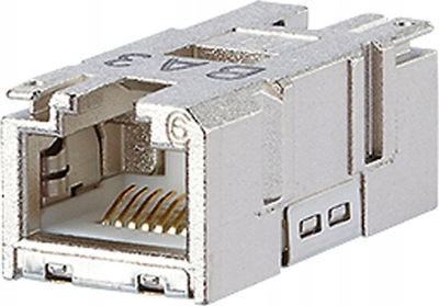 Insert bashkues metalik Neutrik, 8 pole, Cat6, IP67