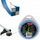 Linjë kositëse Proline Twisted Check Line, 3.0mm, 15m, blu e bardhë