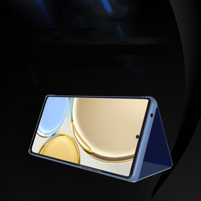 Këllëf flip Hurtel Clear View Case për Honor X9 X9 5G X30 Magic4 Lite, i zi