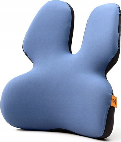 Jastëk lumbal ergonomik, shkumë memory, i hirtë
