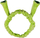 Rreth për flokë Revolution Cosmetic Headband X Shrek 