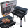 Skarë palosëse Master Grill MG936, drejtkëndore, portative, e zezë