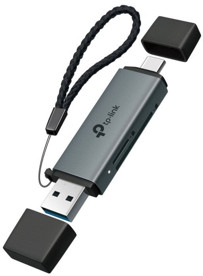 Lexues kartash TP-LINK UA430D, USB 3.0 Type C edhe Type A, SD edhe microSD, i zi