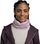 Shall multifunksional Buff Merino Lightweight, lesh merino 100%, lila sand