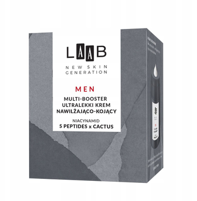 Krem fytyre Oceanic Laab Men Multibooster, xhel shumë i lehtë hidratues, 50 ml