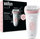 Epilator Braun Silk-épil 7 7-000, dry dhe wet, pa kabëll, i bardhë rozë