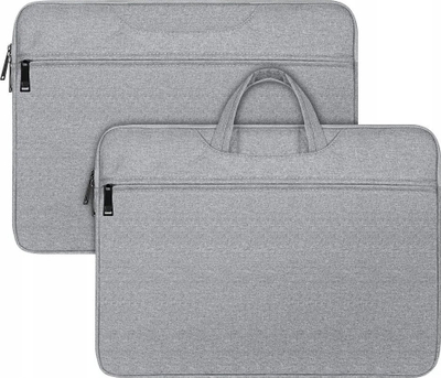 Çantë laptopi Dux Ducis LBTC, 14-15.4", me majë dore, gri e çelët