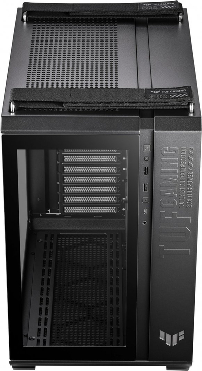 Kasë Asus TUF Gaming GT502 PLUS TG ARGB, e zezë, Midi Tower