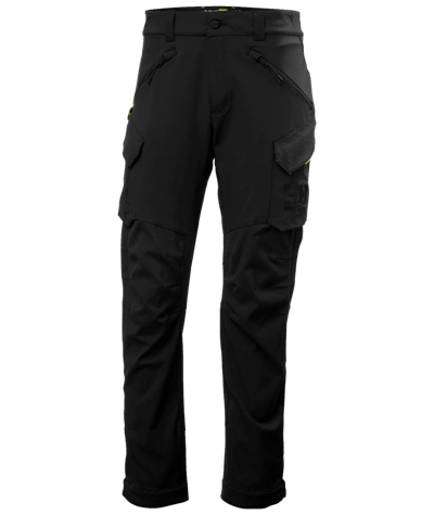 Pantallona pune Helly Hansen 77564 Magni Evo Cargo, me xhepa cargo, material elastik, të zeza