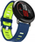 Rrip ore Beline Strap Watch, 22mm, silikon, blu-jeshil