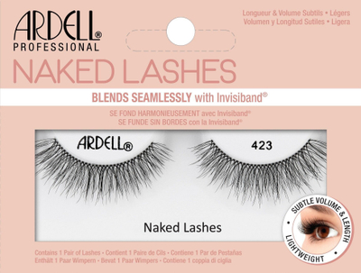 Трепки Ardell Naked 423, црни
