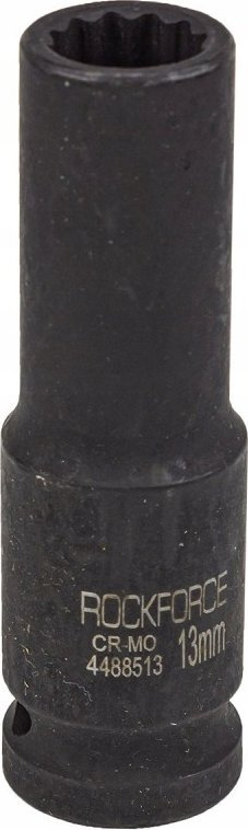 Kokë çelësi e thellë goditëse Rockforce RF-4488513, 1/2", 13mm, 12-këndëshe