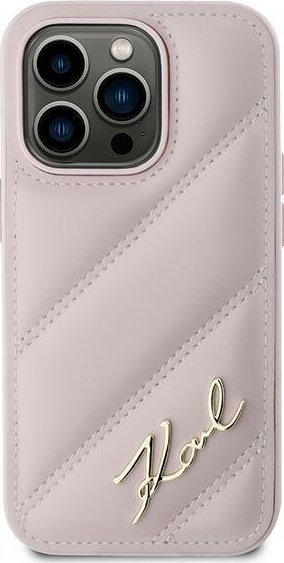 Futrollë Karl Lagerfeld KLHCP14XPQDSMGP për iPhone 14 Pro Max 6.7\", hardcase, rozë