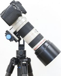 Kokë gimbal për tripèd Slik SGH-300, mban deri 3 kg, pllakë Arca, e zezë
