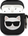 Etui për AirPods Karl Lagerfeld Paris Choupette, për AirPods 1 dhe 2, silikon, e zezë