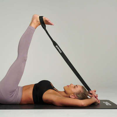 Rrip për yoga Zipro, 165 x 3.5 cm, i zi
